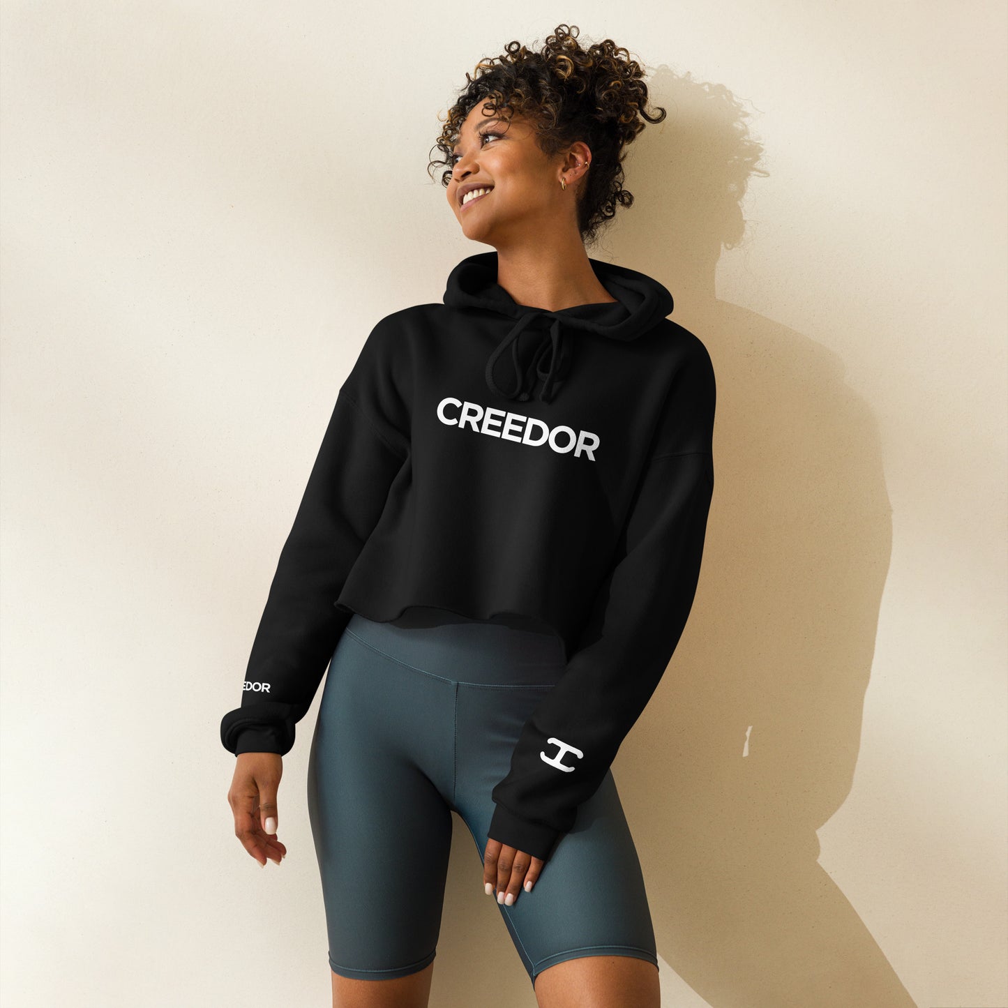 CREEDOR Essential Womens Crop Hoodie
